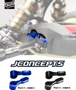 JConcepts RB6/RT6 Aluminum Steering&nbsp;Bell-Cranks